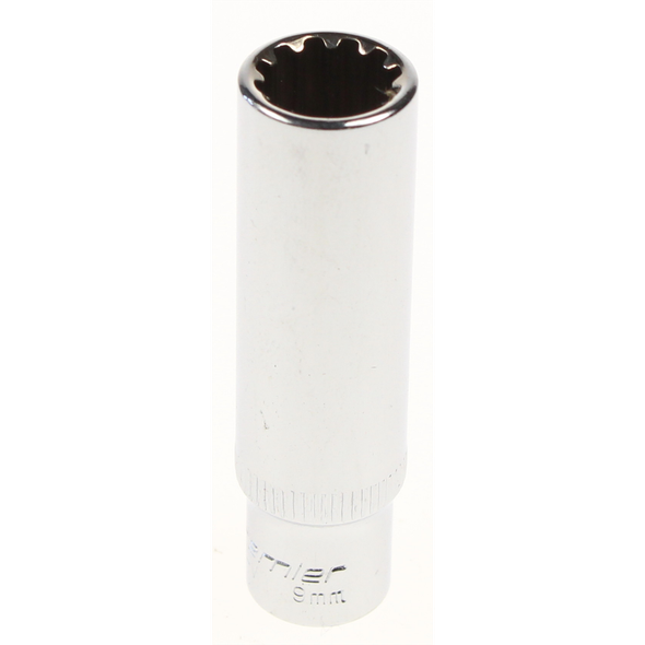 Sealey Spline socket (deep) 1/4" 9mm