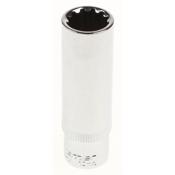 Sealey Spline socket (deep) 1/4" 10mm
