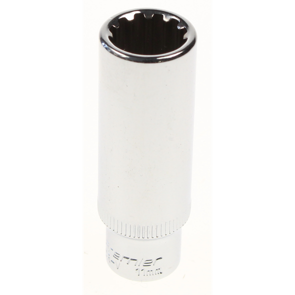Sealey Spline socket (deep) 1/4" 11mm