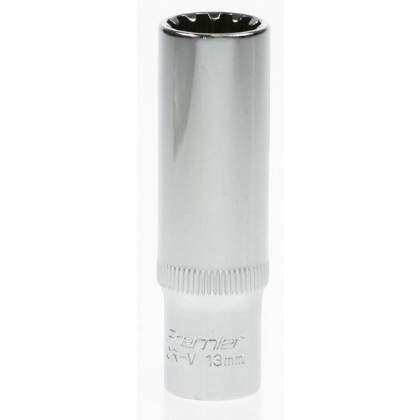 Sealey Spline socket 3/8"dr 13mm (deep)