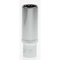 Sealey Spline socket 3/8"dr 14mm (deep) AK69910DV5.05