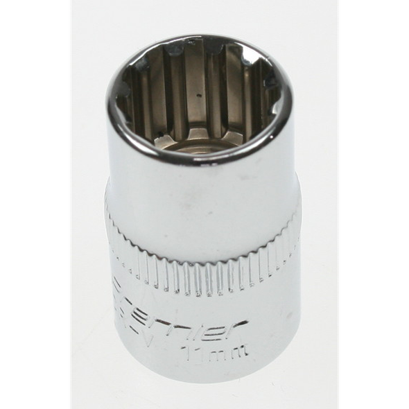 Sealey Spline socket 3/8"dr 11mm