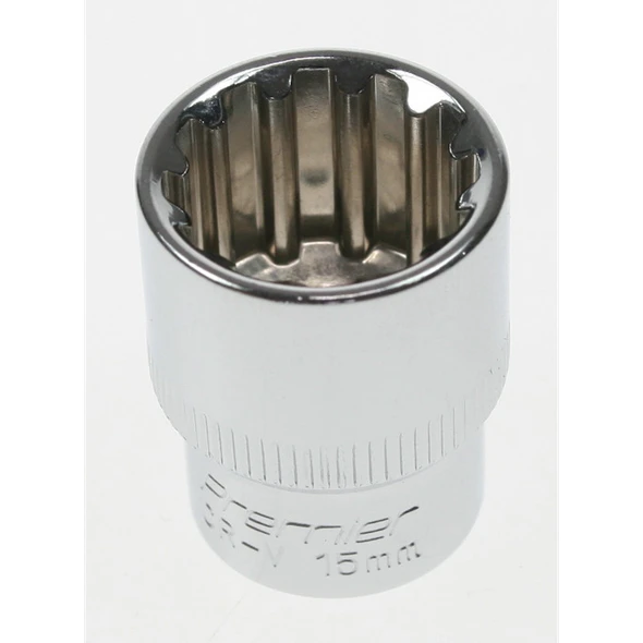 Sealey Spline socket 3/8"dr 15mm