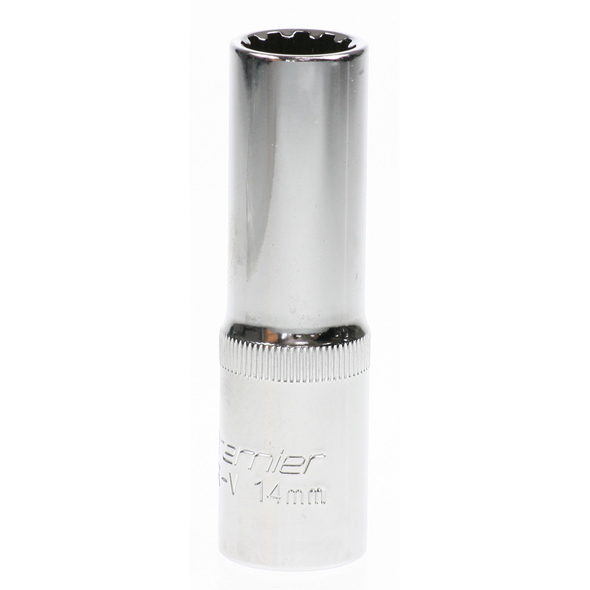 Sealey Spline socket (deep) 1/2"dr 14mm