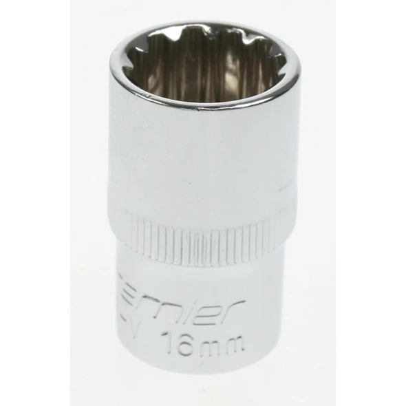 Sealey Spline socket 1/2"dr 16mm