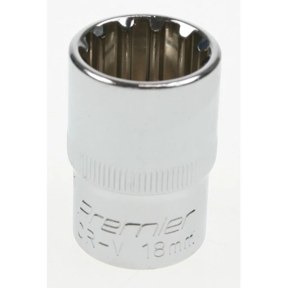 Sealey Spline socket 1/2"dr 18mm