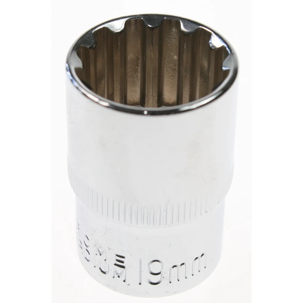 Sealey Spline socket 1/2"dr 19mm