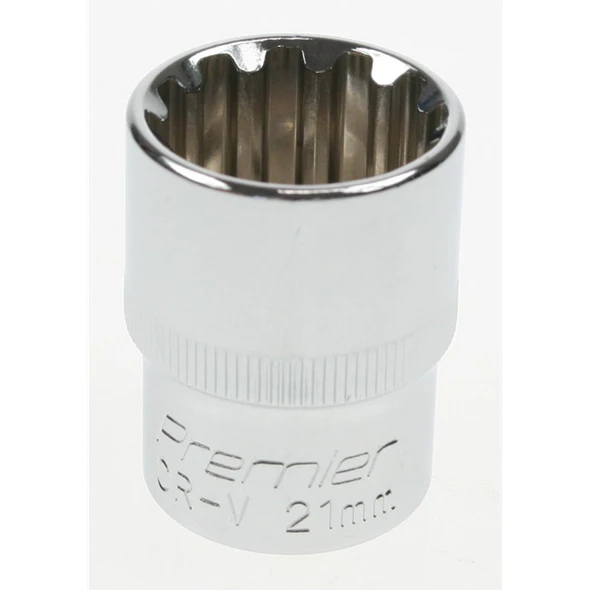Sealey Spline socket 1/2"dr 21mm