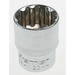 Sealey Spline socket 1/2"dr 22mm
