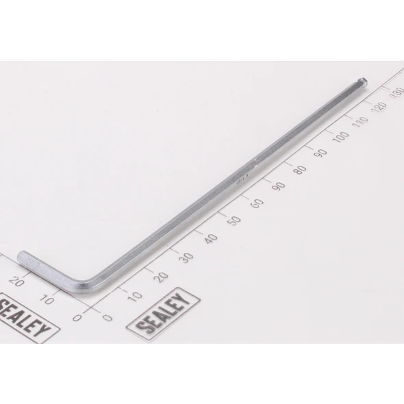 Sealey Extra long ball-end hex key 3mm