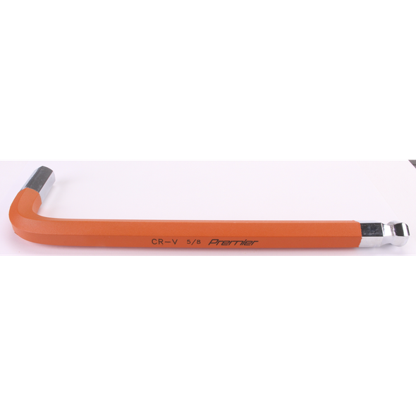 Sealey Long Jumbo Ball-End Hex Key 5/8" 'Anti-Slip'