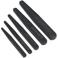 Sealey Screw Extractor Set 5pc Square Type AK719