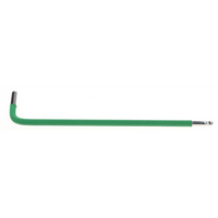 Sealey Long ball-end hex key 2.5mm (green) AK7190.03
