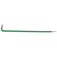 Sealey Extra-long ball-end hex key 2.5mm (green) AK7191.03