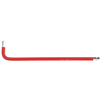 Sealey Extra-long ball-end hex key 6.0mm (red) AK7191.07
