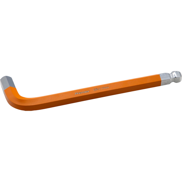 Sealey Jumbo Ball-End Hex Key 17mm (Orange)