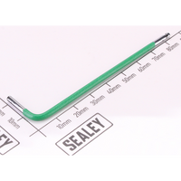 Sealey Imperial Ball-End Hex Key 'Long' 3/32" (Light Green) AK7197.03