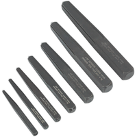 Sealey Screw Extractor Set 7pc Square Type AK720