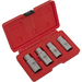 Sealey Stud Extractor Set 4pc 1/2"Sq Drive Metric AK723 Sealey - Town Tools 