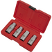 Sealey Stud Extractor Set 4pc 1/2"Sq Drive Metric AK723 Sealey - Town Tools 