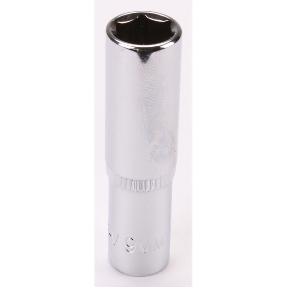 Sealey 1/4"Dr Deep Socket 9mm