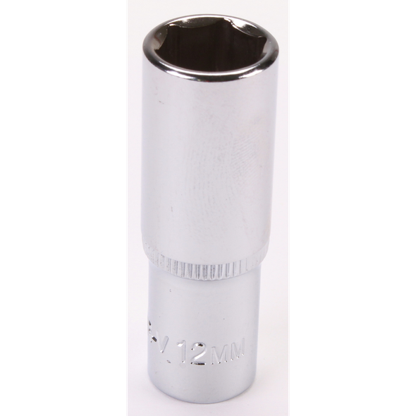 Sealey 1/4"Dr Deep Socket 12mm