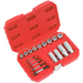 Sealey Bolt Stud & Screw Extractor Set 18pc AK751 Sealey - Town Tools 