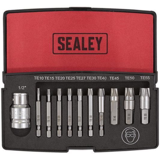 Sealey TRX-Star* Fitting Extractor Set 11pc AK756T Sealey - Town Tools 