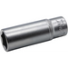 Sealey 3/8"Dr Deep Socket 15mm (Micro Satin Finish)