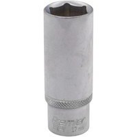 Sealey 3/8"Dr Deep Socket 17mm (Micro Satin Finish) AK7923-22