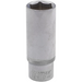 Sealey 3/8"Dr Deep Socket 17mm (Micro Satin Finish)
