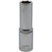 Sealey 1/2"Dr Deep Socket 13mm (Micro Satin Finish)