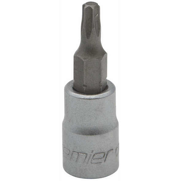 Sealey 1/4"Dr Trx-Star Socket Bit T20 (Micro Satin Finish)