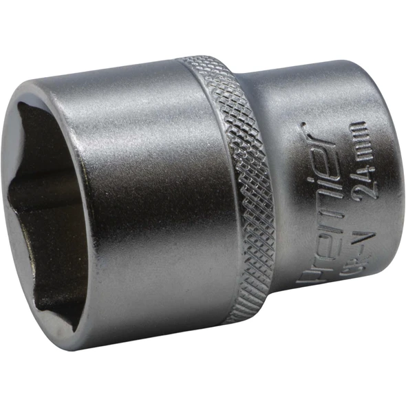 Sealey 1/2"Dr Socket 24mm (Micro Satin Finish)