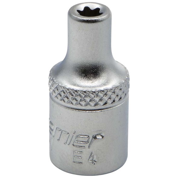 Sealey 1/4"Dr E-Torx Socket E4 (Micro Satin Finish)