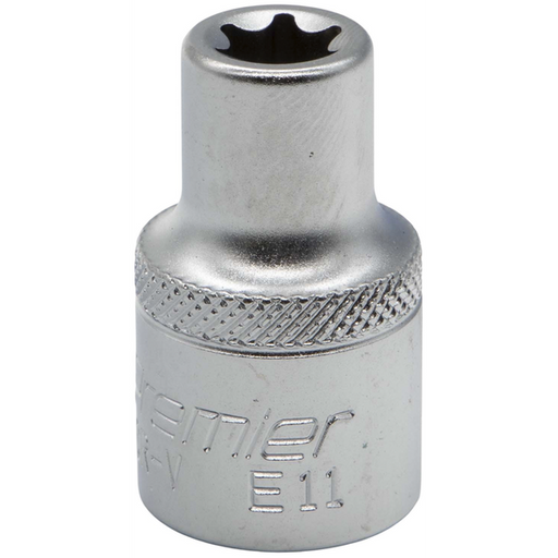 Sealey 1/2"Dr E-Torx Socket E11 (Micro Satin Finish)