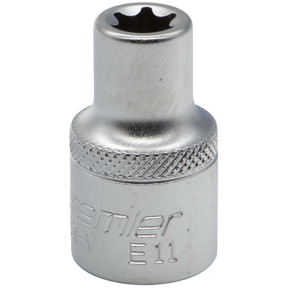 Sealey 1/2"Dr E-Torx Socket E11 (Micro Satin Finish)