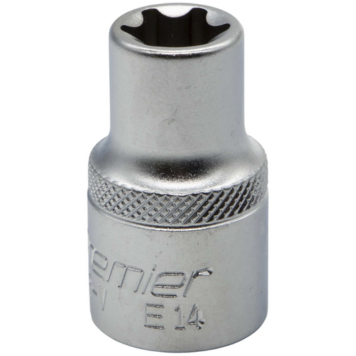 Sealey 1/2"Dr E-Torx Socket E14 (Micro Satin Finish)