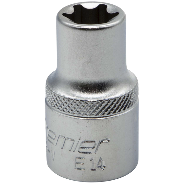 Sealey 1/2"Dr E-Torx Socket E14 (Micro Satin Finish)