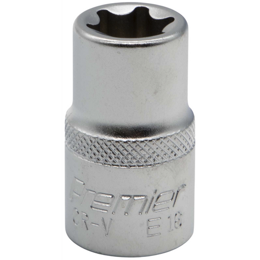 Sealey 1/2"Dr E-Torx Socket E16 (Micro Satin Finish)