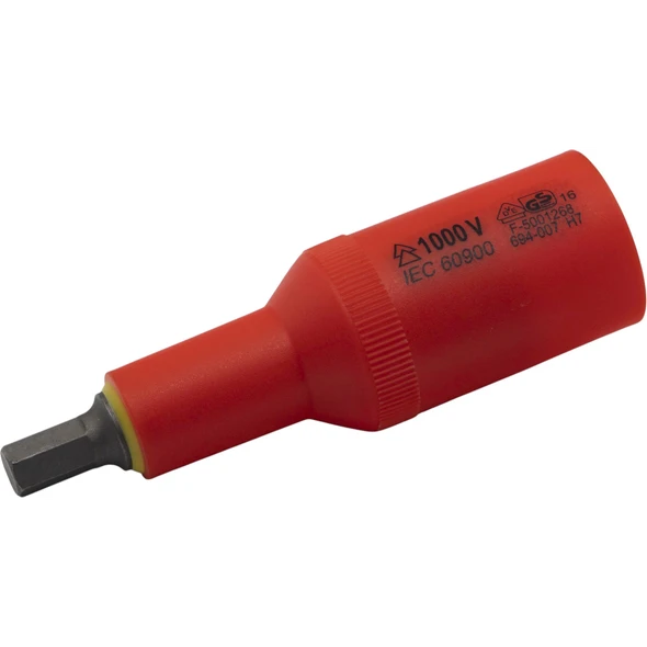 Sealey 1/2"Sq Dr Insulated Hex Bit Socket 7mm