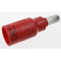 Sealey Insulated hex socket bit 8mm 3/8"dr AK7940.16