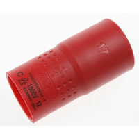Sealey Insulated socket 1/2"dr 14mm AK7941.09