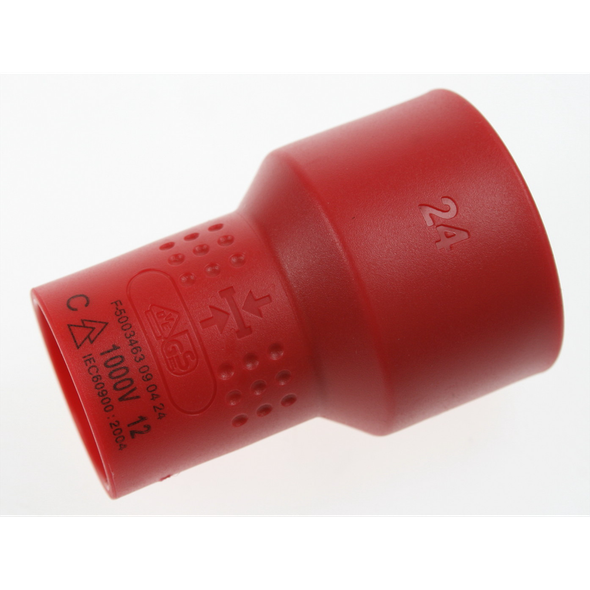 Sealey Insulated socket 1/2"dr 24mm