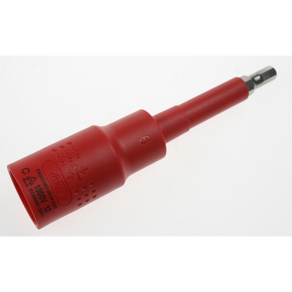Sealey Insulated hex socket bit 6mm 1/2"dr