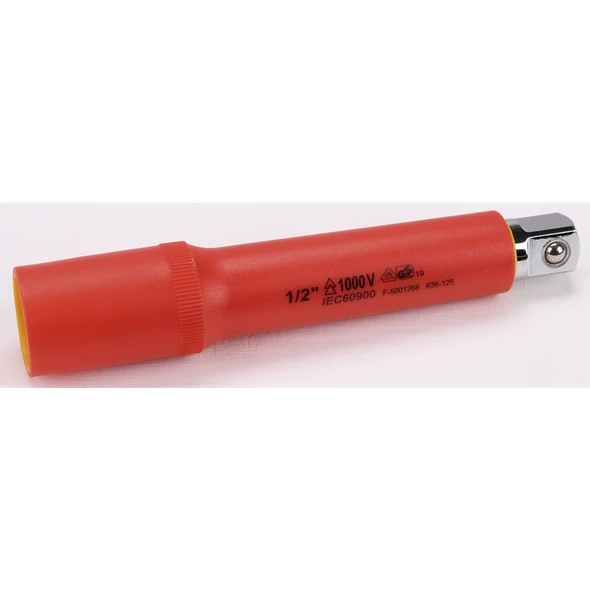 Sealey VDE Insulated 1/2"Dr Extension Bar 125mmL