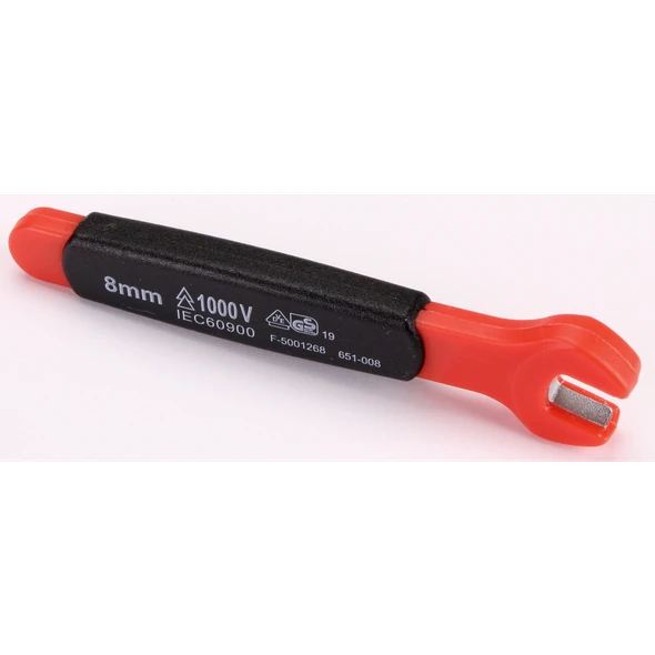 Sealey Insulated Open End Wrench 8mm