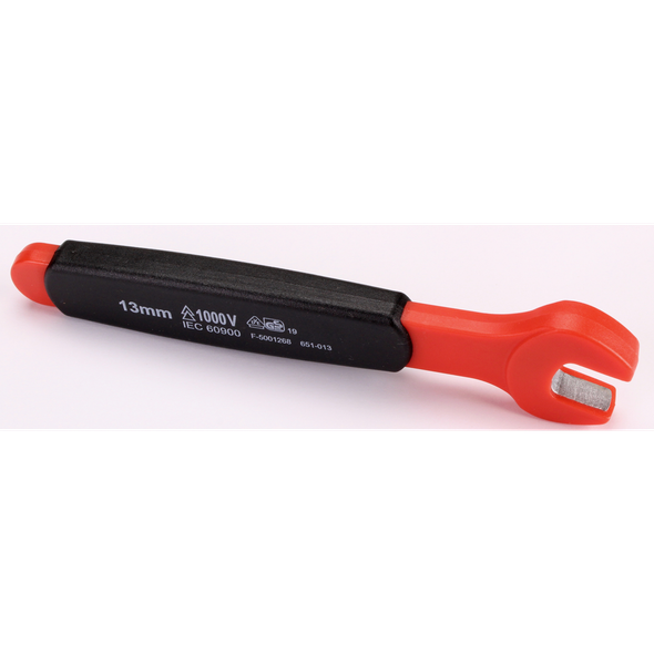 Sealey Insulated Open End Wrench 13mm