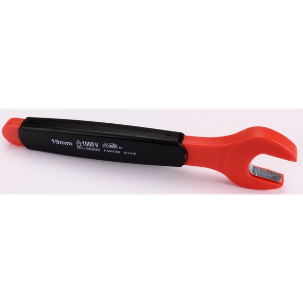 Sealey Insulated Open End Wrench 19mm