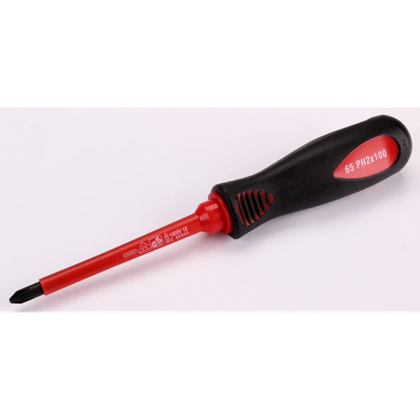 Sealey Insulated Phillips Screwdriver PH2x100mm